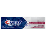 Crest 3D White Advanced Glamorous White toothpaste for enamel safe whitening