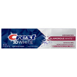 Crest 3D White Advanced Glamorous White toothpaste for enamel safe whitening