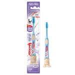 Kodomo Soft & Slim toothbrush for kids aged 3-5 years with a cute animal character base.