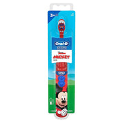 Oral-B Disney Mickey Mouse battery-powered kids toothbrush in blue packaging