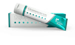 Opalescence whitening toothpaste tube and box for sensitivity relief in cool mint flavor.
