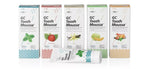 Assorted GC Tooth Mousse topical cream flavors including Mint, Strawberry, Vanilla, Melon, and Tutti-Frutti.