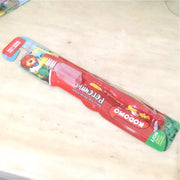 Kodomo children's toothbrush in red packaging for kids' oral hygiene.
