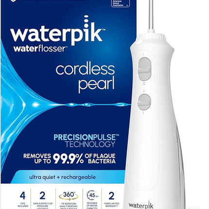 Waterpik WF-13 Rechargeable Cordless Pearl Water Flosser