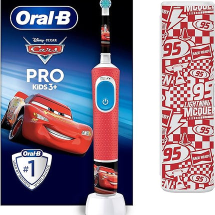 Oral-B Junior Kids Rechargeable Toothbrush with Travel Case Frozen/Disney/Star Wars/Buzz/Spiderman