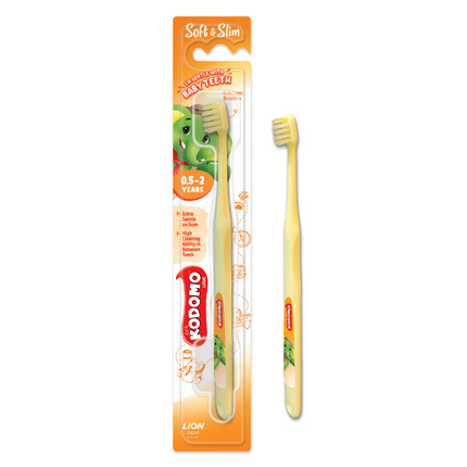 Kodomo Soft & Slim Professional Toothbrush Baby Kid's Children's Teeth 0.5-2yrs/3-5yrs/6-9ys