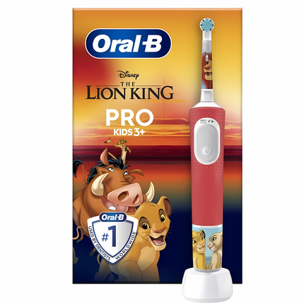 Oral B Kids Electric Toothbrush - Princess Cars Frozen StarWars Spiderman Disney Buzz Lion King