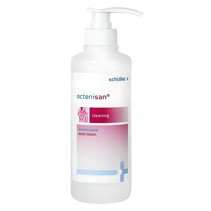 Schulke Octenisan Dry/Irritated/Itchy skin Wash Lotion 500ml Hypoallergenic Antimicrobial Whole Body Wash