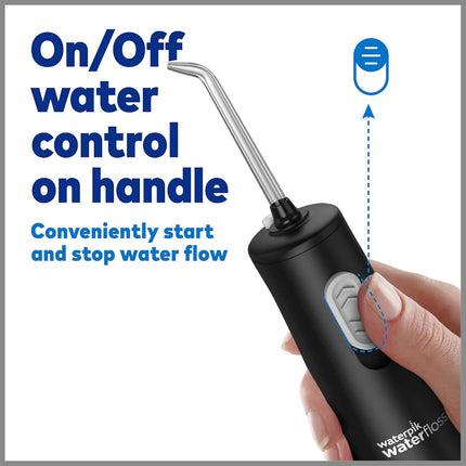 Waterpik WF-02 Cordless Express Water Flosser, Battery Operated & Portable for Travel & Home