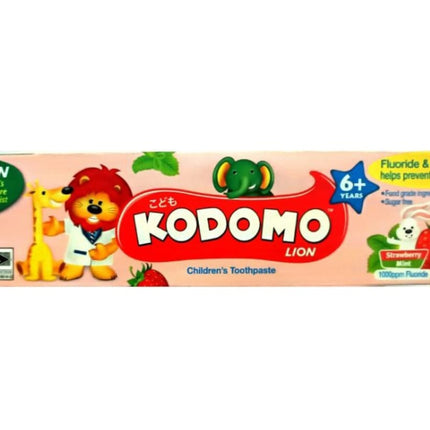 Kodomo Lion Kid's Children's Toothpaste 15g/60g/80g (Strawberry/Grape/Apple/Orange)