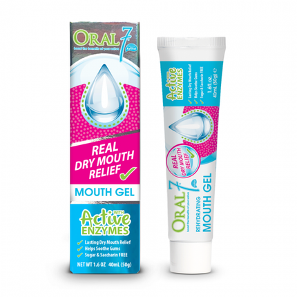 Oral 7 Moisturising Mouth Gel 40g