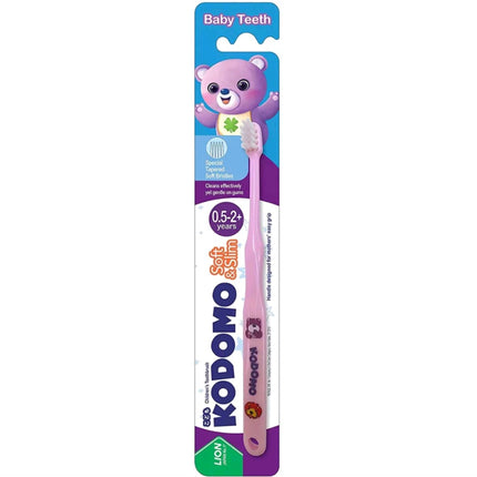 Kodomo Soft & Slim Professional Toothbrush Baby Kid's Children's Teeth 0.5-2yrs/3-5yrs/6-9ys